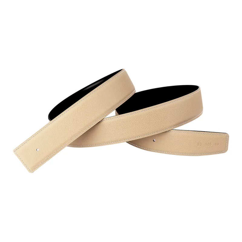 CATELLES Top Grain Cow Leather Leather Belts Men's 3.2cm-19