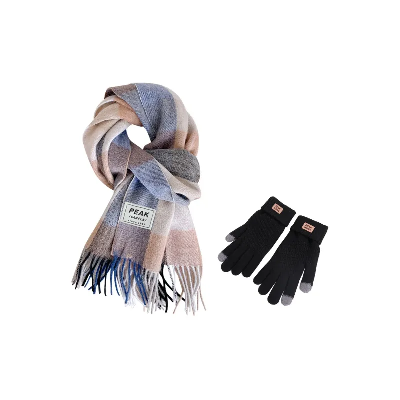 PEAK RIGHT Series Knit Scarves Unisex Multiple Colors-9