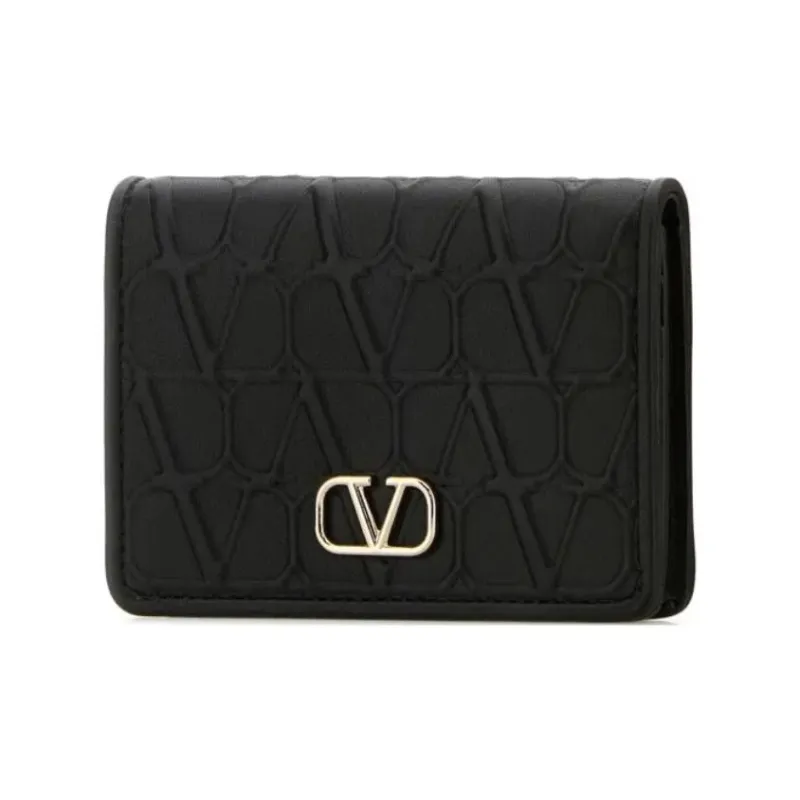 Valentino Logo Plaque Wallet-1