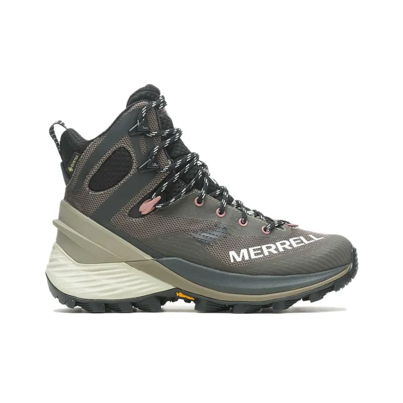 MERRELL Wear Resistant Slip Resistant Short Outdoor Boots Women's Gray-1