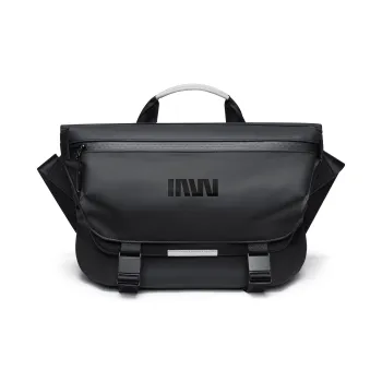 SEPTWOLVES Artificial Leather Everyday Commute Back Crossbody Bag QPL Regular Men's Black
