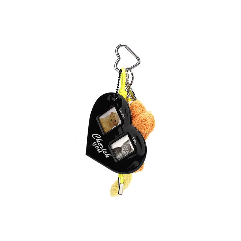 MUSTKOO Plastic Keychains Unisex-4