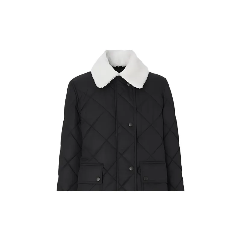 Burberry Puffer Jacket Women's Black-3