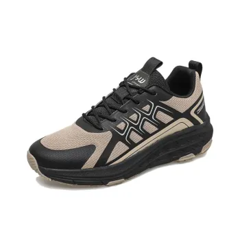 JSWEI Anti Slip Wear Resistant Low Top Trail Running Shoes Men's