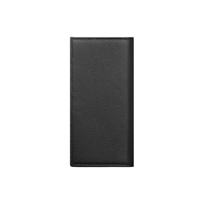 DIOR Cotton With Technical Fabric And Cow Leather Wallet Men's Black & Beige-2