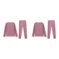 Pastel Pink+Pastel Pink/2 Clothing Sets