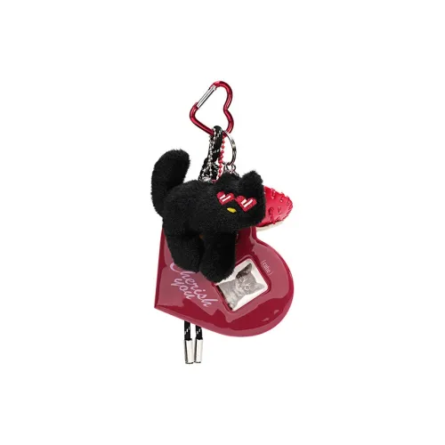MUSTKOO Plastic Keychains Unisex