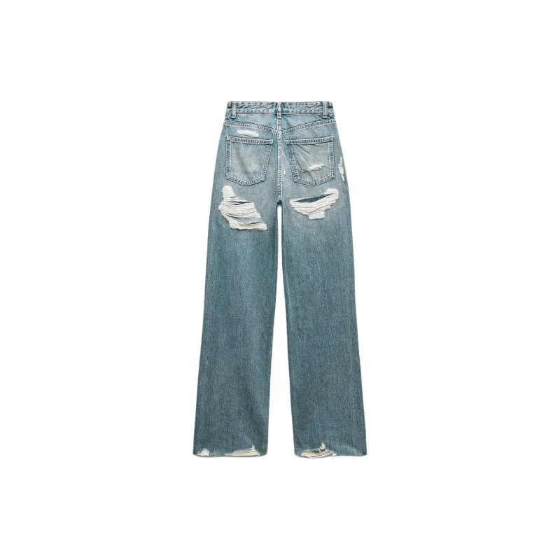 ZARA Trf Jeans Women's Blue-1