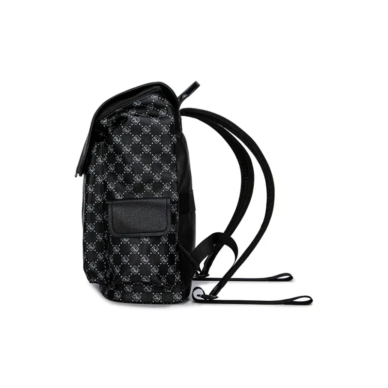 SWISS MILITARY PU Backpacks Backpack Laptop Bags Regular Unisex Black-3