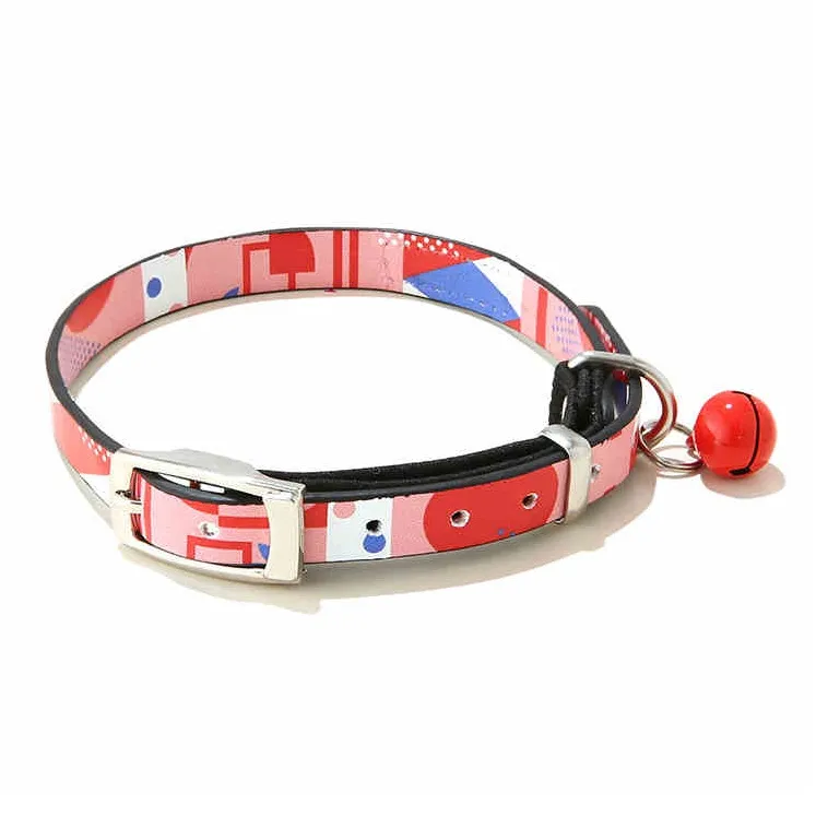 UFBemo Dog & Cat Collars, Memphis Collection PU Print Kitten Collar-4
