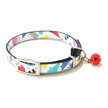 UFBemo Dog & Cat Collars, Memphis Collection PU Print Kitten Collar
