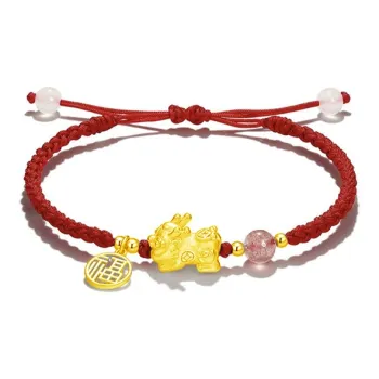 Danfu Gold Bracelet Women's