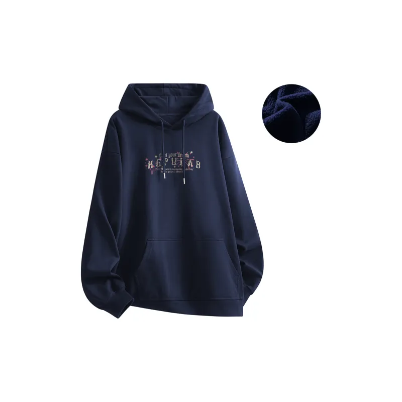 Kepu Fleece Lined Hoodie Unisex-21