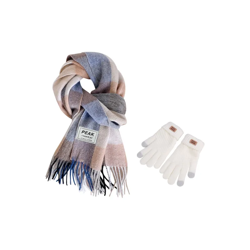 PEAK RIGHT Series Knit Scarves Unisex Multiple Colors-4
