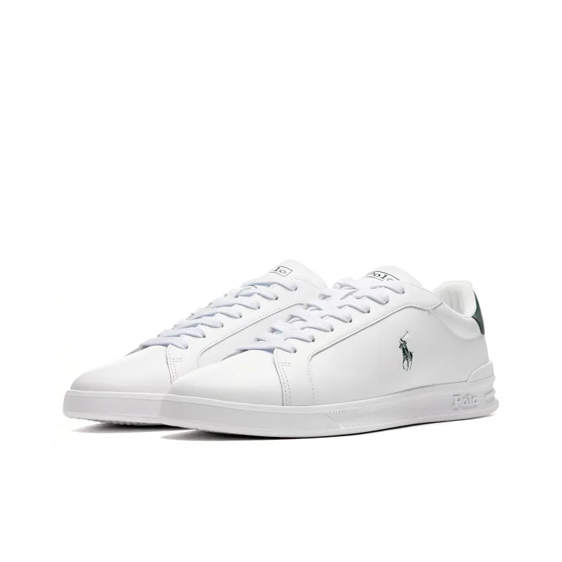 Polo Ralph Lauren Logo Embroidered Lace Up Sneakers-2