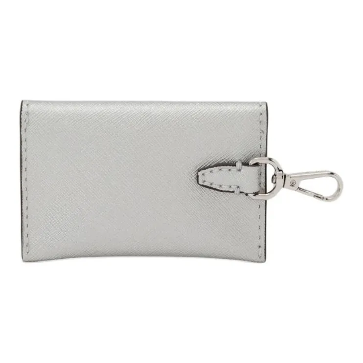 MICHAEL KORS Coated Canvas Combo Bag, Crossbody Bag, Shoulder Bag Trumpets Women's Silver-4