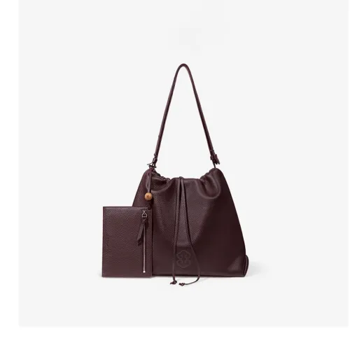 Look Top Grain Cow Leather Crossbody Bag Regular Women's Turquoise Horse Brown/Turquoise Black