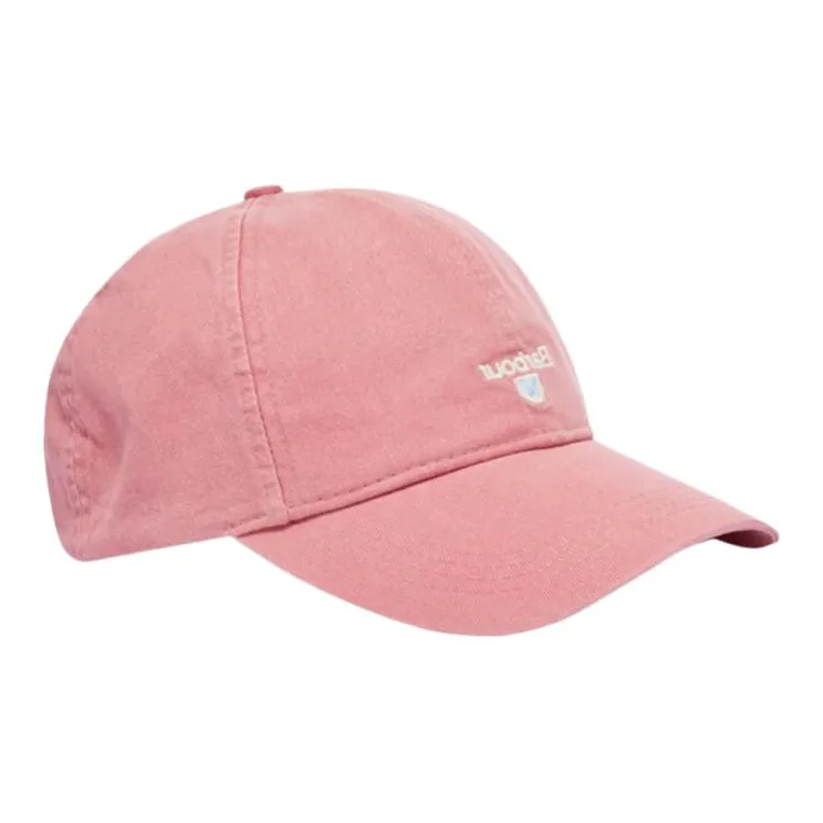 BARBOUR 100% Cotton Baseball Caps Unisex Pink-1