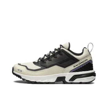 SALOMON ACS + FT Anti Slip Wear Resistant Low Top Outdoor Shoes Unisex White Black