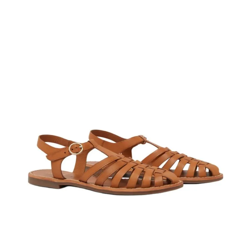 JONAK Roman Sandals Women's Brown-1