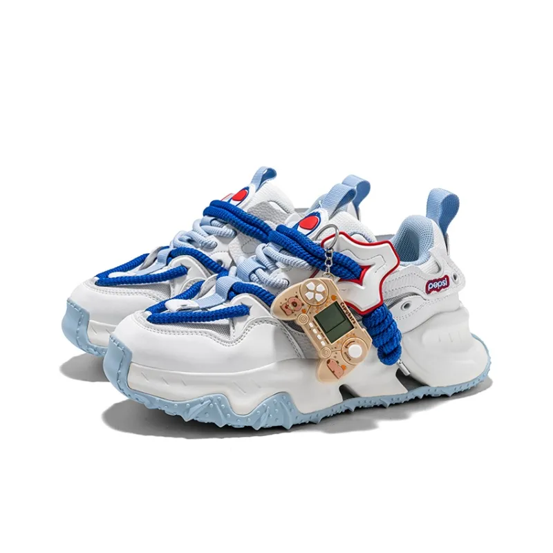Pepsi Jelly Color Series Low Top Chunky Sneakers Unisex-2