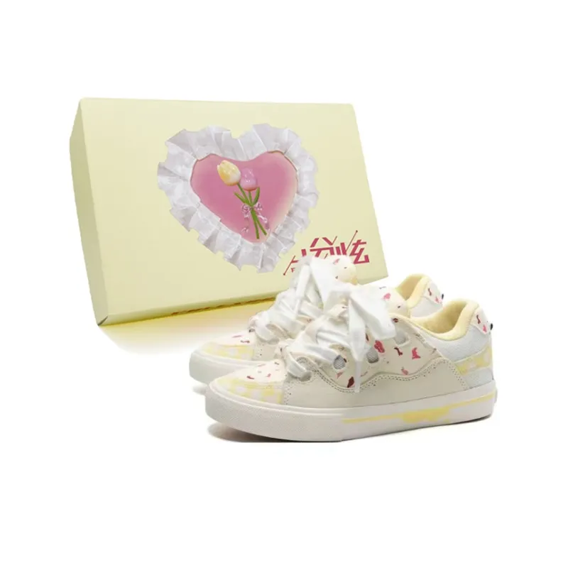 FULLXUAN Comfortable, Versatile, Minimalist Style, Fashion Low Top Skateboard Shoes Women's Box Included-1