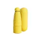 24-Rib Thickened Vinyl+Capsule Case-Yellow