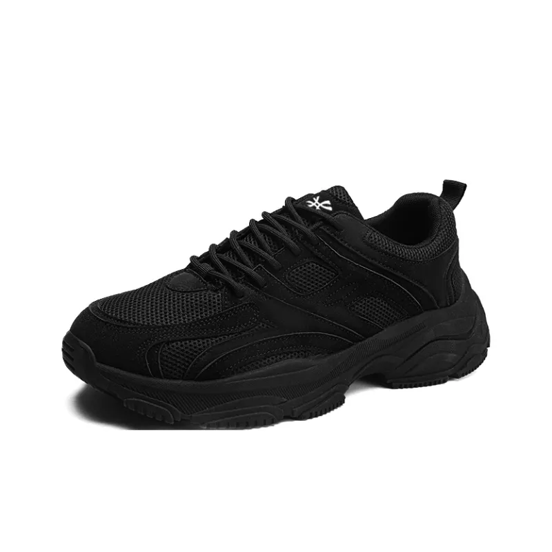 YUZHAOLIN Anti Slip Wear Resistant Low Top Chunky Sneakers Men's-5