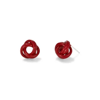 LOOK NICE 925 Sterling Silver Stud Earrings Women's