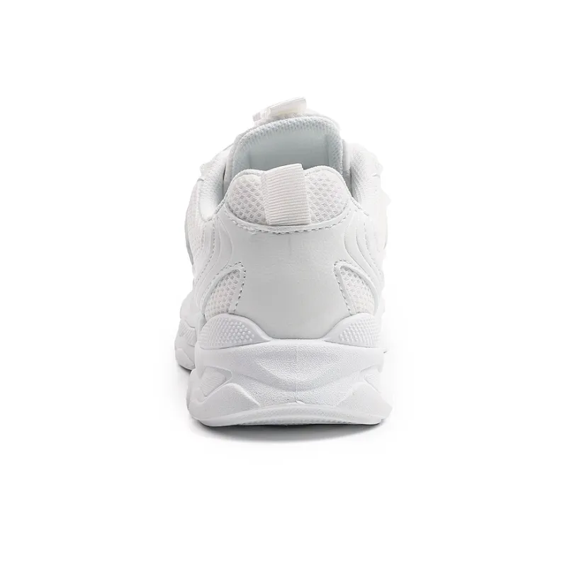 Warrior Wear Resistant Low Top Kids Lifestyle Shoes White Kids'-3
