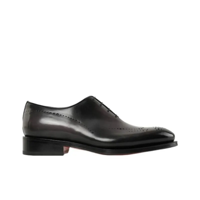 Santoni Lace-up Leather Brogues-1