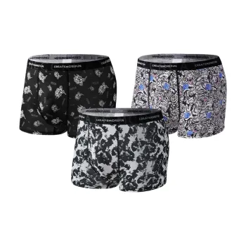 Qiao Ni Tong Underpants Men's 3 Pack
