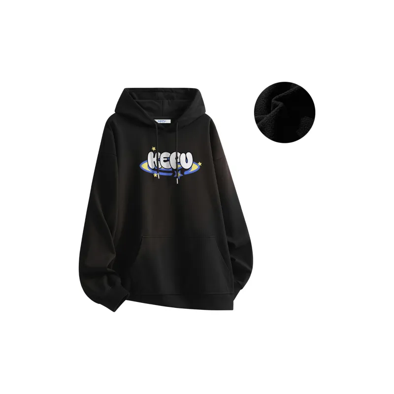 Kepu Fleece Lined Hoodie Unisex-18