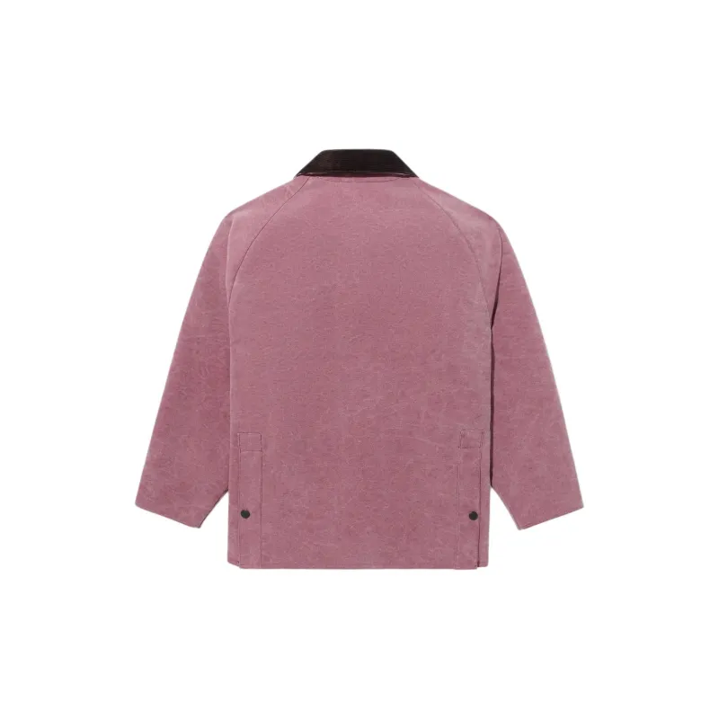 Barbour X NOAH Barbour Collaboration Jackets Unisex Garnet Red-1