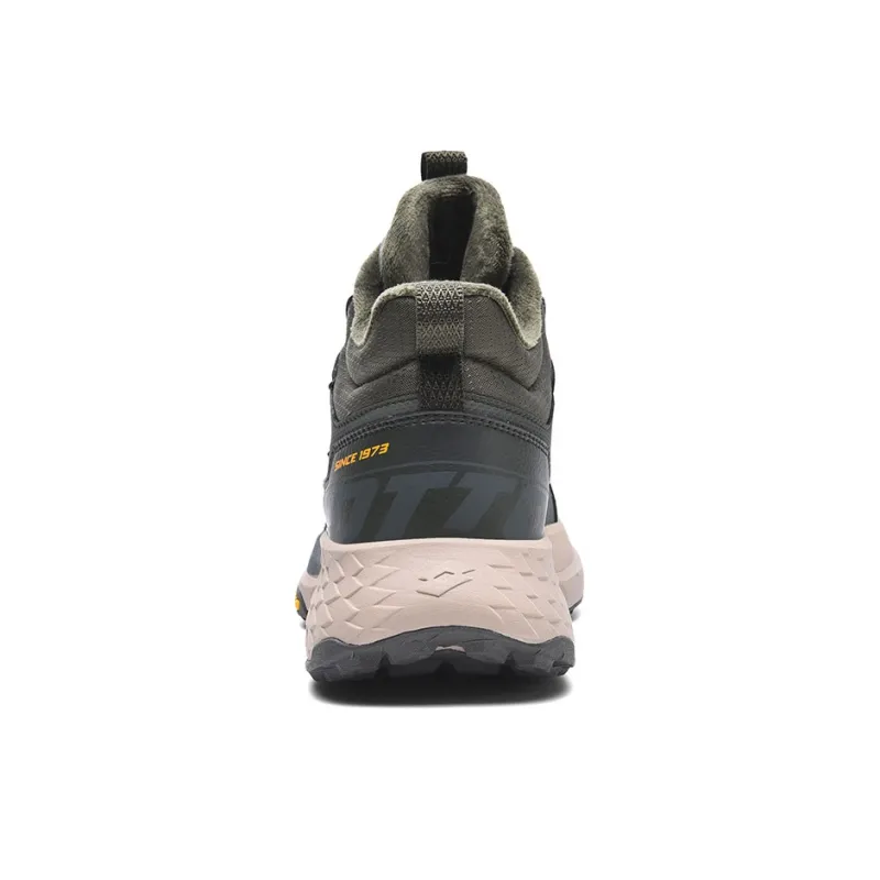 LOTTO Warm Cushioning Height Increasing Wear-Resistant Slip-Resistant High-Top Outdoor Shoes Men's-4