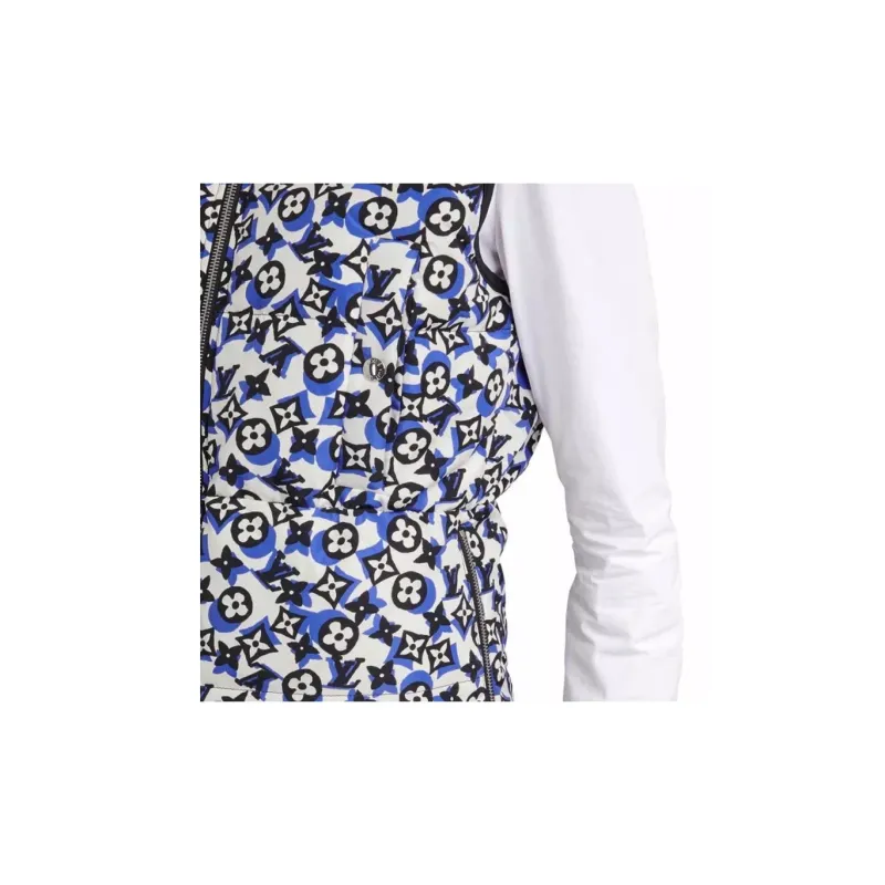 LOUIS VUITTON New Quarterly Products Of LV Vest Women's Blue-5