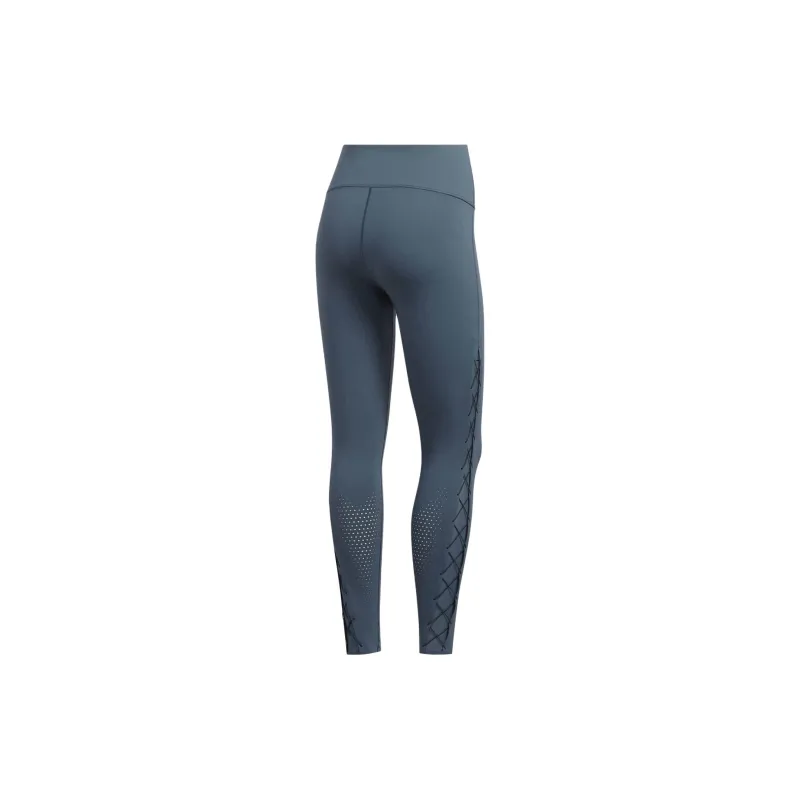 Adidas Knitted Sports Pants Women's Heritage Blue-1