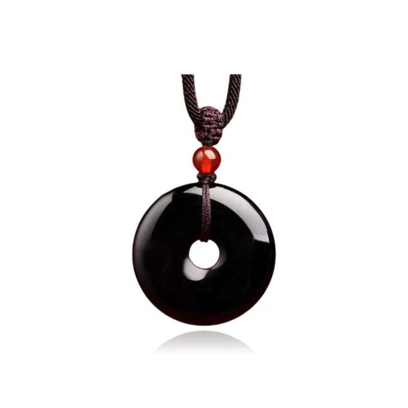 Harf Chalcedony Jade Necklaces Unisex-2