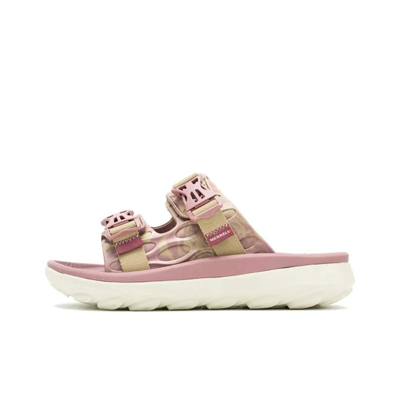 MERRELL Hut Ultra Slip-Resistant Abrasion-Resistant Slide Slippers Women's Pink-0