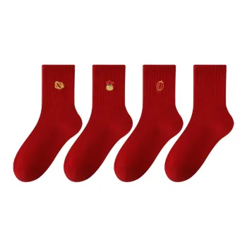 MIIOW Honmei Honmei Series Mid Calf Socks Unisex 4 Pack