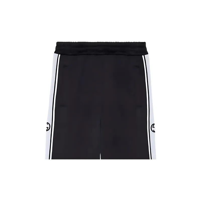 GUCCI Logo Embroidered Pants-3