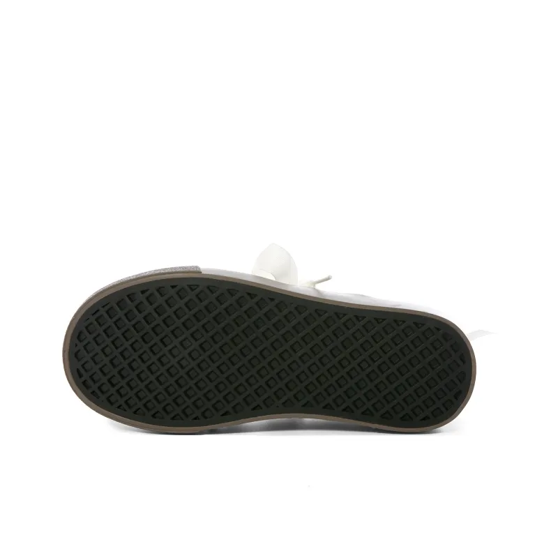 Cob Slip Resistant Lightweight Coverage Low Top Skateboard Shoes Women's Silver-5