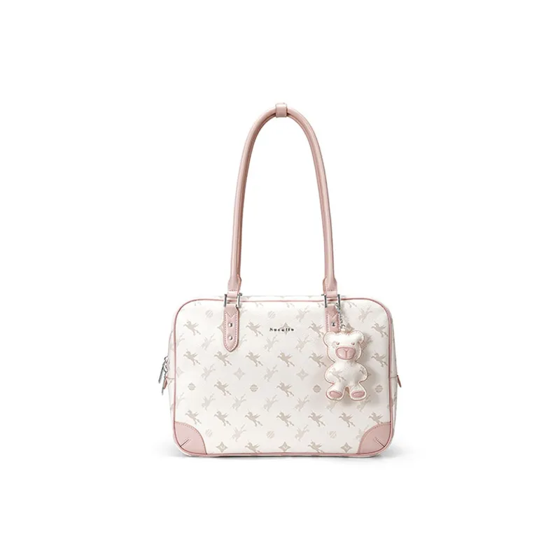 NUCELLE PVC Bowling Ball Shoulder Bag Women's Multicolor-8