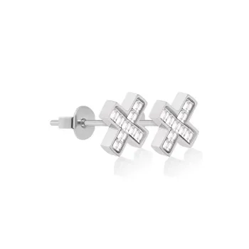 GUDUD S925 Silver Stud Earrings Unisex