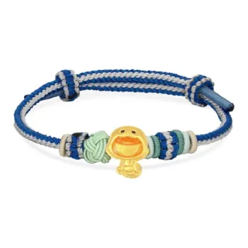 Chongqing gold store Gold Bracelet Unisex