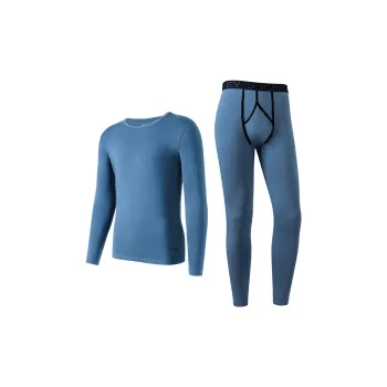 JOCKEY Thermal Set Men's Blue Gray