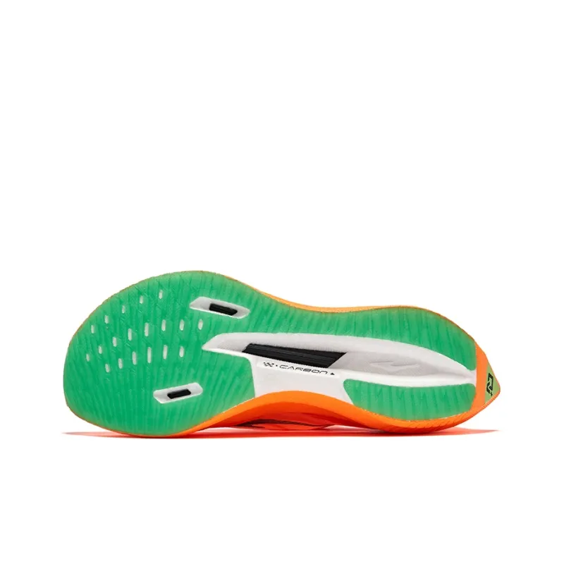 Erke Zhi Jing 2.5 Cushioning Rebound Low Top Running Shoes Men's Persimmon Ruyi Color Scheme-3