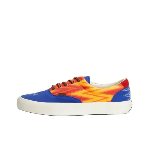 Naiomi Glasses x Polo Ralph Lauren Low-Top Skateboard Shoes Men's Red Blue Yellow