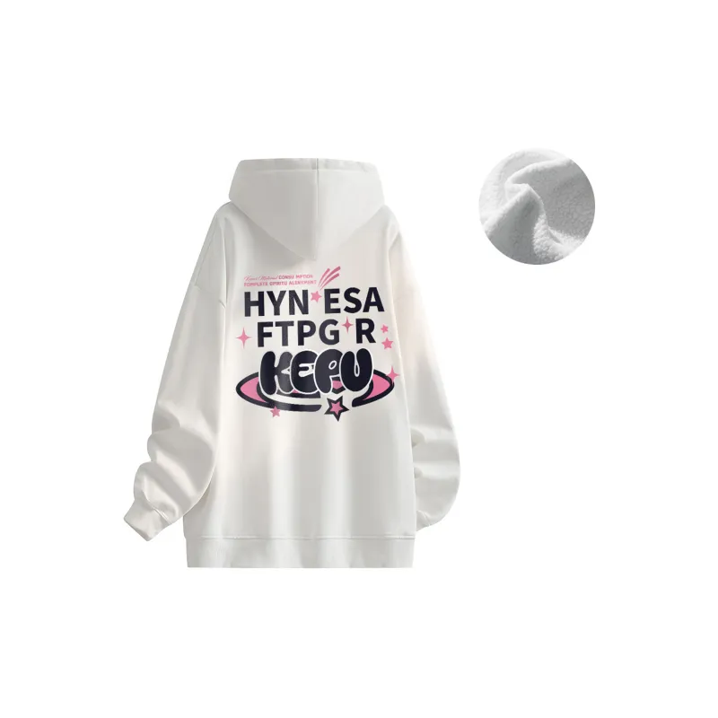 Kepu Fleece Lined Hoodie Unisex-23