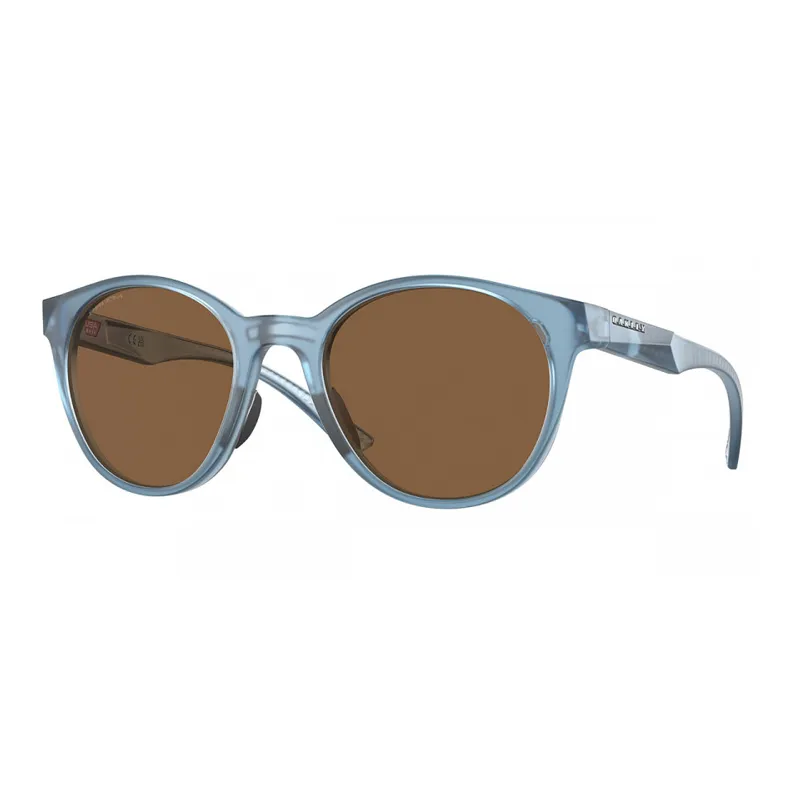 Oakley TR/Memory Plastic Round Sunglasses Women's Blue-0